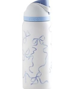 Owala Insulated Stainless Steel Water Bottle with Straw for Sports and Travel, 24-Ounce Blue Ribbon 24 OZ