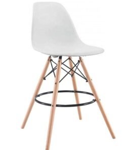 Mahmayi Ultimate Eames Style DSW Bar Stool-White