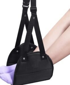 Foot Rest,Portable Travel Footrest Flight Carry-On Foot Rest Adjustable Height Foot Rest Travel Accessories Footrests Hammock