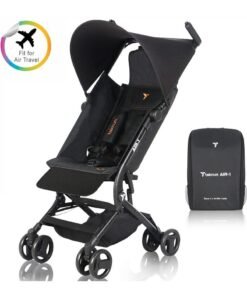TEKNUM Air - 1 Travel Stroller With Carry Backpack - Black