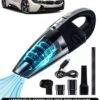 Rechargeable Handheld Car Vacuum Cleaner Wet Dry Cordless Mite Remover Portable Strong powerful Suction For Home Automotives Dust Pet Hair Sofa Carpet Cleaning Computer Keyboard