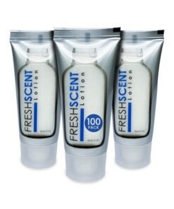 Freshscent Lotion 1oz (100 Pack) Hotel Travel Size, Bulk Amenities and Toiletries for Hospitality