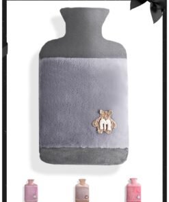 MARK STORE Hot Water Bag, Bottle with Soft Hand Pocket Cover, (2Liter)- For Pain Relief, Neck & Shoulders, Feet Warmer, Menstrual Cramps, Hot & Cold