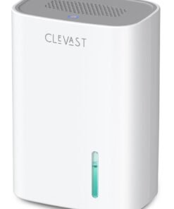 CLEVAST Small Dehumidifier for Home, 800ml Mini Quiet Dehumidifiers for Bedroom, Portable Compact Air Dehumidifier for Room, Bathroom, Closet, RV, Camper, House with Auto Shut Off