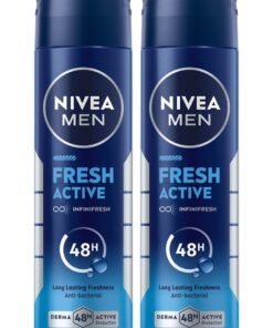 Nivea Pack Of 2 Fresh Active Deodorant Spray 150ml