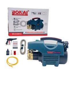 BONAI High Pressure Cleaning Machine, 400-2000W Power, 2800 RPM, 6L/min, 70-250 Bar Pressure - Dual-Use, Overheat Protection for Home & Outdoor Cleaning