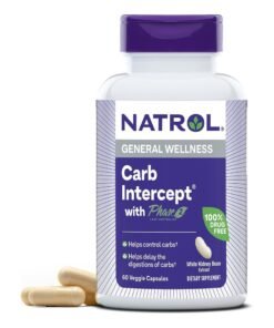 Natrol Carb Intercept Weight Management Dietary Supplement 1000mg - 60 Capsules