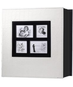 HomarKet Photo Album for 600 Photos Leather Cover Extra Large Capacity