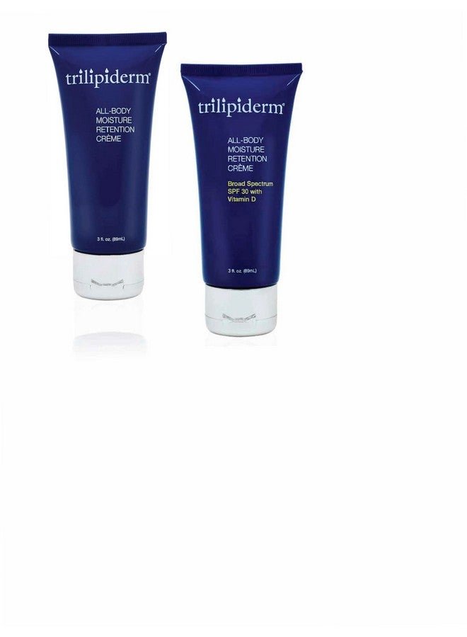 Trilipiderm Travel Size Moisturizer Sunscreen 3Oz The Stowaways Overnight Travel Size Getaway Hydration For Body And Face 1 X Spf 30 Sunblock And 1 X Allbody Moisturizer