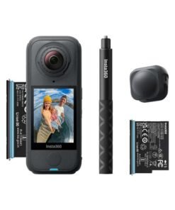 Insta360 X4 Air Starter Bundle | Lightest 8K 360 Action Camera for Epic Adventures | for Travel, Sports, Family Moments, Vlogging | Smooth, Stable, Easy-to-Edit Videos Anytime, Anywhere - Black
