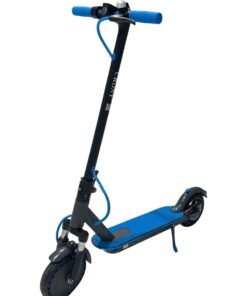 Crony M365 Fast Speed E-Scooter Front Suspension Max speed 40 Km/h 8.5" Honeycomb Tires, 36V/7.8AH,Rear Hydraulic Disc Brakes Electric Scooter,Easy Foldable, Portable Commuter E-Bike For Adults & Kids, 120kg Load Skateboard With bell, 21kg Aluminum Frame, Urban Mobility tool,Suspension and APP Connectivity, Blue