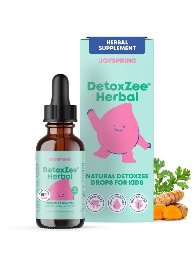 JoySpring Herbal Detox for Kids - Cilantro Extract Cleanse to Support Speech & Improve Behavior - Natural Detox with Cilantro - 1 fl oz (30 Servings)