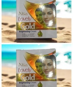 Nisa Lovely Gold Brightening Cream 2 Pcs