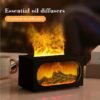Field Aroma diffuser Essential Oil Diffuser with Dynamic Flame Effects 140ml ，air humidifier，Waterless Auto Off for Office Bedroom Home ,45ml/h