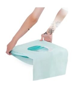 Sometimes Disposable Toilet Seat Covers, Full-Coverage, Slip-On, Paper Seat Covers, For Travel And Hotel Use, 10 Pieces