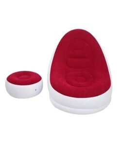 Kutis Portable Sofa with Foot Stool and Electric Pump