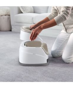 ingenuity Baby Base 2-in-1 Booster Seat, Portable Feeding & Play Seat, 6 Months to Toddler - Cashmere - Image 3