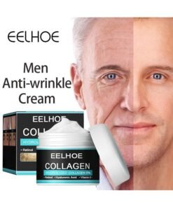 EELHOE Collagen Cream, for Men Contains Retinol, Hyaluronic Acid, and Vitamin E, Has Anti Wrinkle Cream, Facial Moisturizing, Anti-Aging and Wrinkle Antioxidant Effects 30g Collagen Cream, for Men Contains Retinol, Hyaluronic Acid, and Vitamin E, Has Anti Wrinkle Cream, Facial Moisturizing, Anti-Aging and Wrinkle Antioxidant Effects 30g