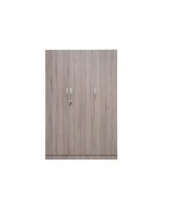 Galaxy Design Decasta 3 Door Wardrobe – Grey 180x121x42-cm