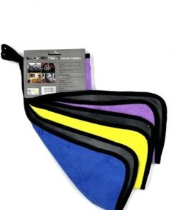JIHAM Microfiber Drying Towel – Pack of 3 Ultra-Absorbent Towels for Cars, Homes, and Electronics