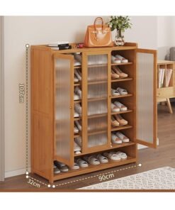 NKX Large Capacity Entryway Storage Dustproof Shoe Cabinet