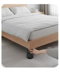 4pcs Adjustable Furniture Riser Set – Height Adjustable 60–80mm, Fits Bed, Sofa, Table & Chair Legs (1–50mm Diameter), Heavy-Duty Non-Slip Bed & Furniture Lift in Black - Image 3