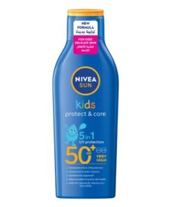 Nivea Sun Kids Sunscreen Lotion Protect Andcare Spf 50+ 5In1 Skin Protection Very High And Immediate Uva Anduvb Protection Extra Water Resistant