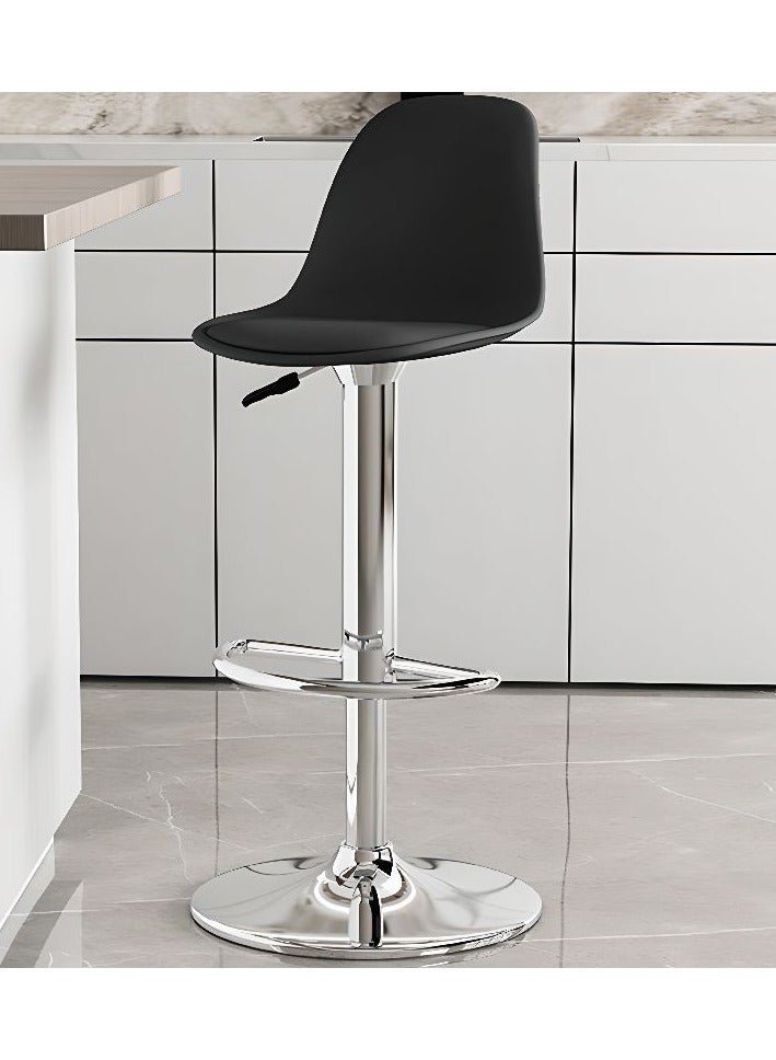 DubaiGallery Kitchen Counter Bar Stool Velvet Counter Height Stools Upholstery Barstools for Kitchen Island, Bar Chairs Dining Chairs with Back