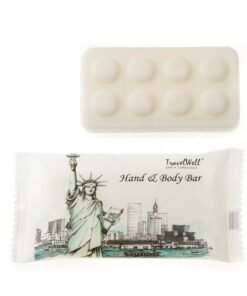Travelwell Landscape Series Hotel Mini Soap Bars 1.0Oz/28G Individually Wrapped 100 Bars Per Box | Travel Size Toiletries | Hotel Toiletries Bulk Set