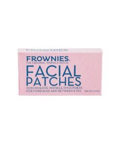 Frownies Forehead and Between the Eyes Facial Patches - Hypoallergenic Patches to Smooth & Soften Forehead Horizontal & Eleven Lines - For Overnight Use, 144 count