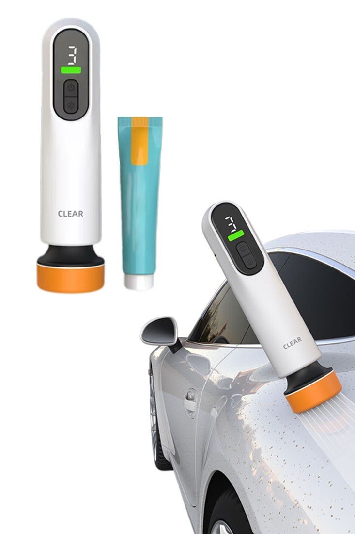 Oil film machine, small polishing machine, car window oil film cleaning machine, car window oil film removal vision is clearer.