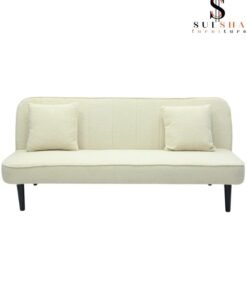 SULSHA 3-Seater Fabric Sofa Bed Modern Design Three Seat Sofa Comfortable Living Room