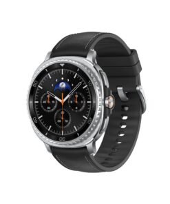 Samsung Galaxy Watch 8 Classic 46mm (Middle East Version) GPS Smartwatch, Cushion Design, Rotating Bezel, Quick Button, 3nm Processor, Sleep Coaching, Running Coach Black