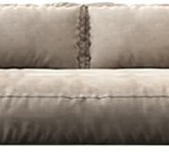 Comfynest Modern Grey Fabric Sofa