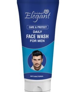Elegant Daily Face Wash For Men, 150g - Care And Protect with Antibacterial Facial Cleanser