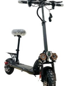 Winner Sky Electric Scooter E10 with Speed Metre Screen, 1000W Motor, Full Foldability, 48V 13Ah Battery, Anti-Theft Remote Control Black