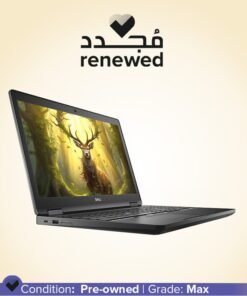 DELL Renewed - Latitude 5591 Laptop With 15.6-Inch Display,Core i7-8850H/Hexa Core/8th Gen/16GB RAM/512GB SSD/Intel UHD Graphics English Black