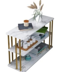 DubaiGallery Stone Dining Table Console Desks Library Low LowDeskside Table Home Decor Metal Decor Para El Hogar Nordic Decoration
