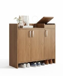 KLNAMAEAAN Luxury Multifunctional Entryway Shoe Cabinet & Drawer Storage 90 CM