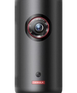 Nebula Anker Nebula Capsule 3 Laser 1080p, Smart, Wi-Fi, Mini Projector, Black, Portable Projector, Dolby Digital, Laser Projector, Autofocus, 120-Inch Picture, Built-in Battery, 2.5 Hours of Playtime D2426 Black