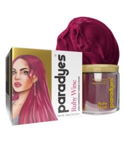 Paradyes Top-up Semi-permanent Ruby Wine DIY Conditioner Based Hair Colour, 120 gm