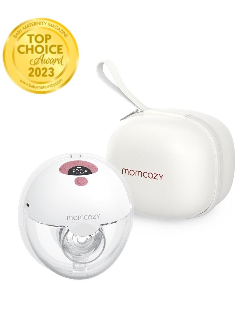 Momcozy Electric, Hands Free, Portable M5 Single Breast Pump With 3 Modes And 9 Levels