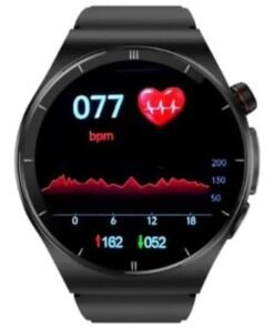 Haino Teko ST-2 Smart Watch 19mm Black | Stylish, Sleek Design, Fitness Tracker, Heart Rate Monitor, Sleep Tracker, Bluetooth Call, IP68 Waterproof, Compatible with iPhone & Android