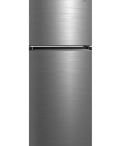 Midea 580L Gross And 411L Net Top Mount Double Door Refrigerator, 2 Doors Frost Free Fridge Freezer With Smart Sensor & Humidity Control, Inverter Quattro, Active-C Fresh MDRT580MTE46AED Silver