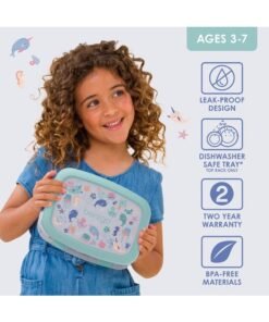 Alternative view of Bentgo Kids Prints 5 Compartment Lunch Box Sea Life