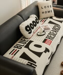 Special-Shaped Sofa Cushion For Leather Sofa Four Seasons Universal High-Grade Cushion Non-Slip Cover Cloth Blanket