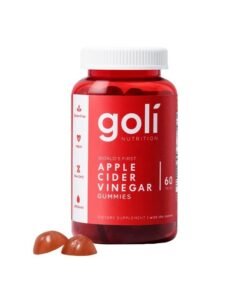 Goli Apple Cider Vinegar Gummy - 60 Count - Vitamin B12, Gelatin, Gluten-Free, Vegan And Non-GMO