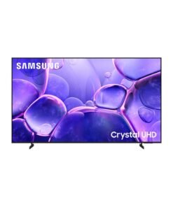 Samsung 85 Inch Crystal UHD TV, U8000F, 4K, Crystal Processor 4K, MetalStream Design,  Knox Security, Endless Free Content, Smart TV, UA85U8000 (2025 - International Version) U8000F BLACK