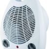 ELTRAZONE 2000W Powerful Electric Fan Heater for Room | Dual Heat Settings | Adjustable Thermostat | Cool, Warm & Hot Modes | Overheat Protection | Portable Heater with Carry Handle | White