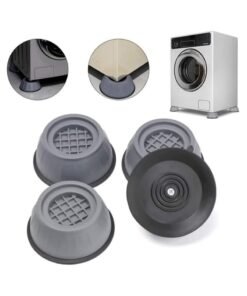 Noise Cancelling Washing Machine Support, Washer And Dryer Anti-Vibration Pads, Slip Anti Vibration And Noise Reducing Rubber Washing Machine Feet Pads